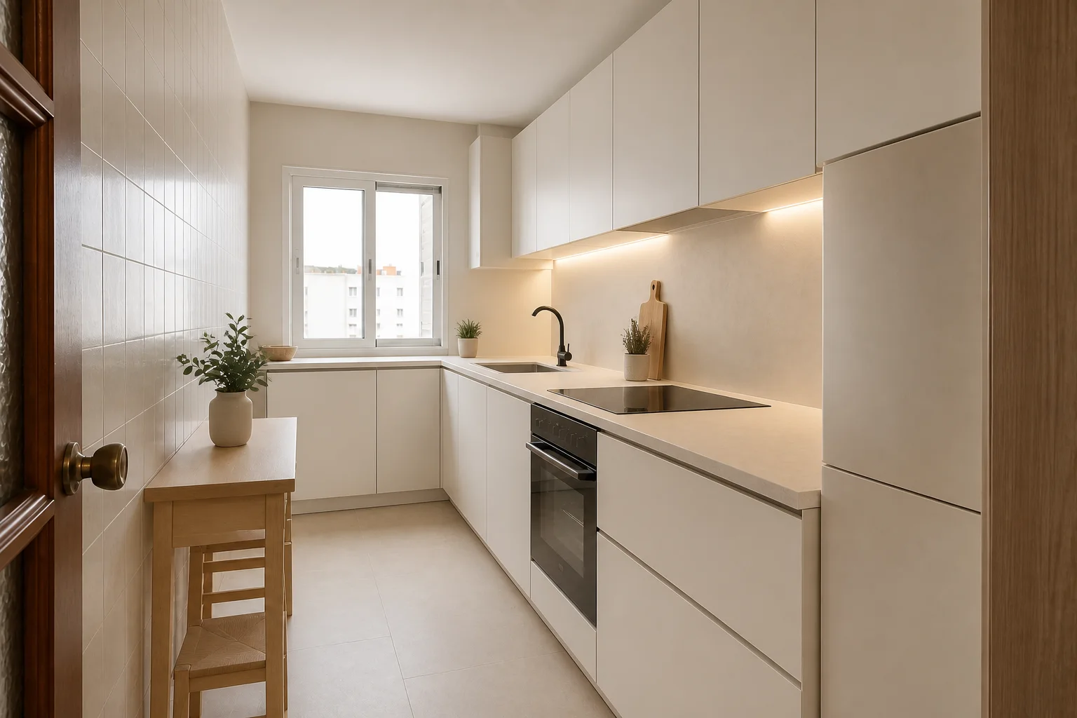 Resultado después de Cocina luminosa en Cádiz centro