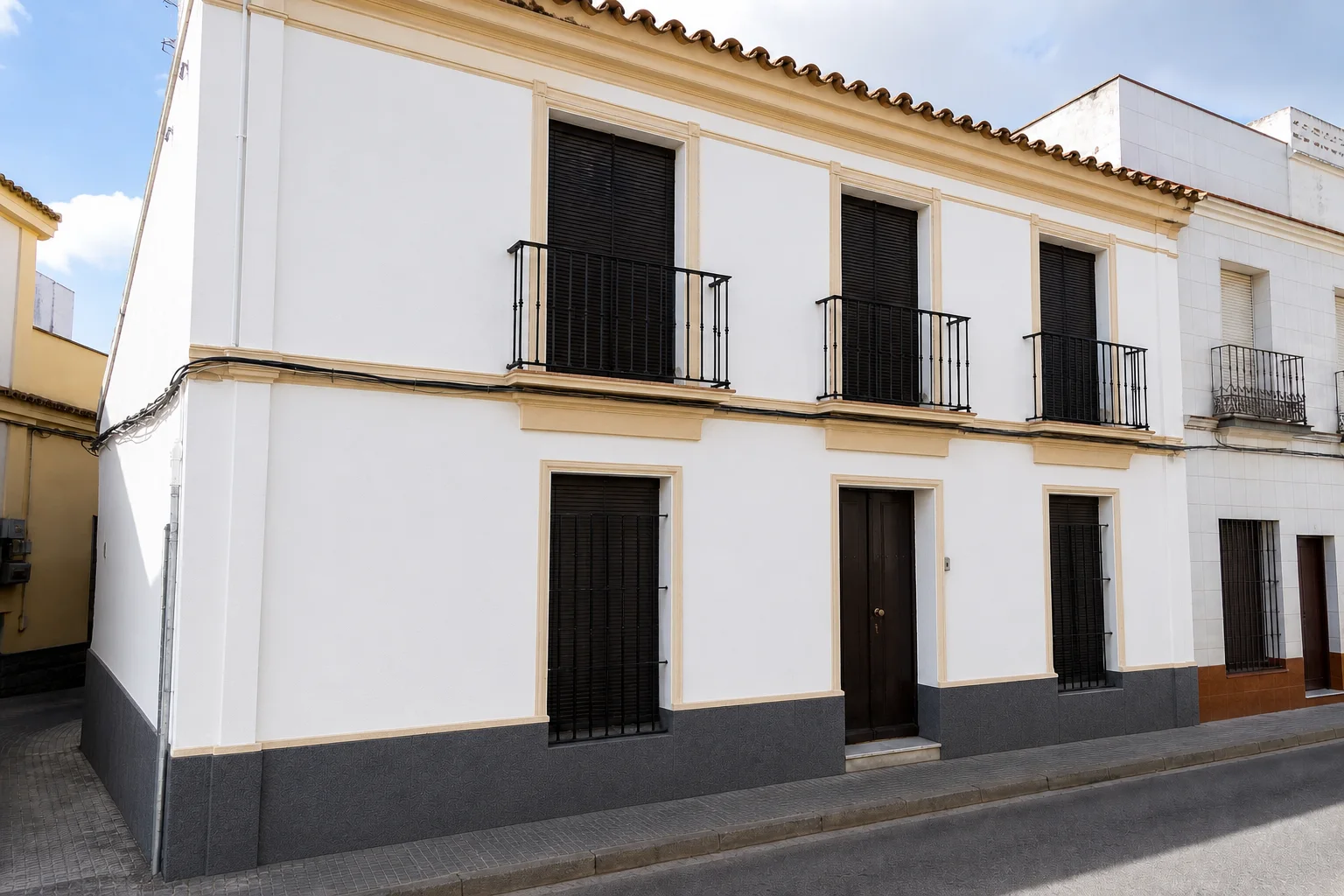 Resultado después de Pintura de fachada en Puerto Real